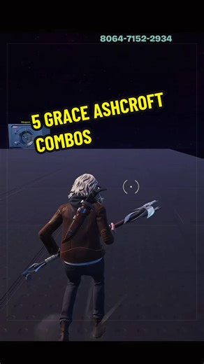 5 Combos for the NEW Grace Ashcroft skin (Resident Evil Requiem) #gaming #fortnite #viral #combos #graceashcroftresidentevil