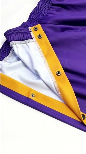 Customized Men's Tear Away Basketball Pants Full-Buttoned American-Style Jogger Pants ⛹️👖