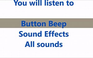 Button Beep 音效合集