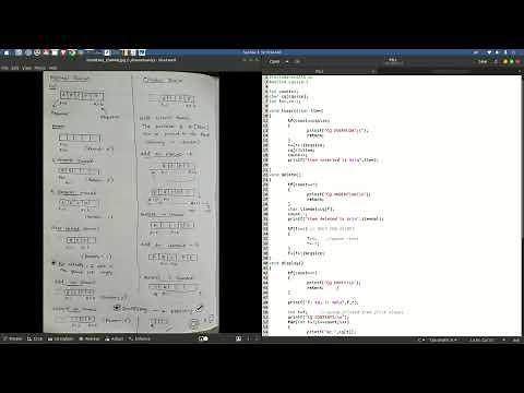 Data Structures Lab | VTU DS Lab 6 | Circular Queue Operations | With Theory | Menu Driven Program