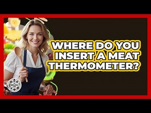 Where Do You Insert A Meat Thermometer?