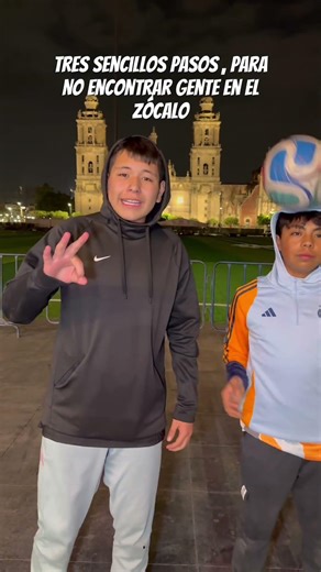 Tres sencillos pasos , para evitar gente en el zócalo #futdono #futgato #3sencillospasos #humor