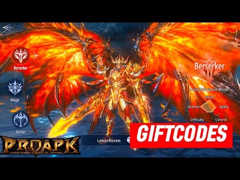 Sword of Fire and Ice Gameplay Android / iOS (Official Launch) + Gift Codes 🎁🎁🎁
