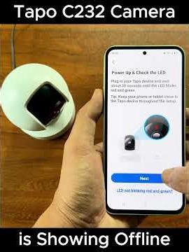 Fix Tapo C232 Camera Showing Offline