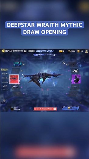 Deepstar Wraith Mythic Draw Opening - COD Mobile