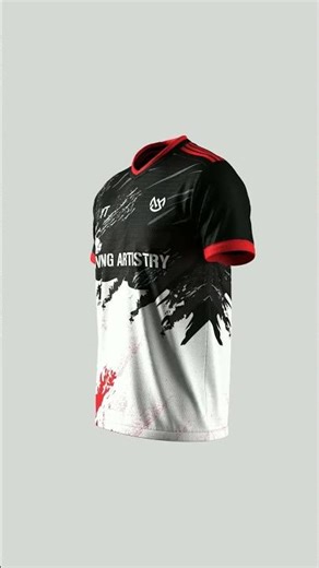 New Soccer Jersey 2025 🔥 Black & Red Custom Kit Showcase