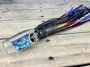 Lobo Lures #50 Typhoon 15" Custom Purple Shell Marlin Trolling Lure Big-Game Fishing USA Made