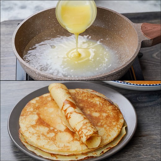 I Combined Condensed Milk With Boiling Water & Make This Delicious Crepe Snacks | Easy Sweet Crepe Recipe | N'Oven Recipes