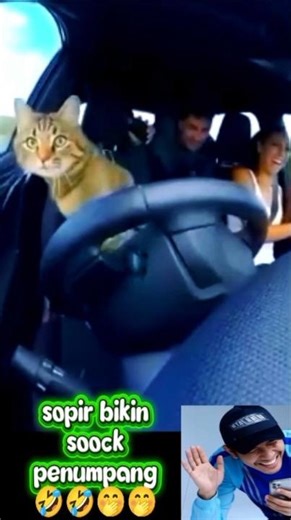 sopir bikin salfok penumpang nih🤣🤣