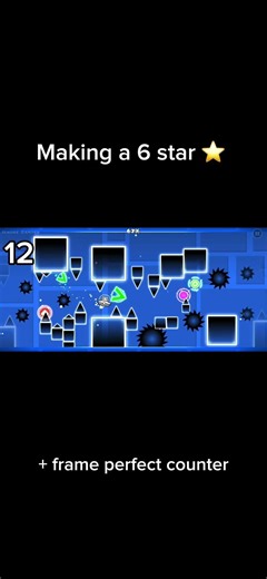 DAY #1 of making a 6 star #geometry_dash #gdupdate #gd #geometrydash