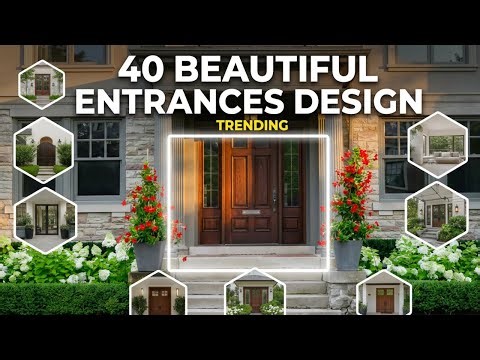 40 Best House Entrance Design Ideas | modern door design Makeover