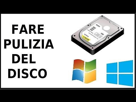 come velocizzare il pc fare pulizia del disco su windows 7, 8, 10