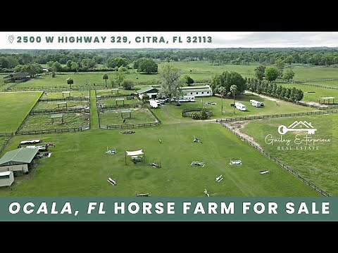 Ocala, Florida Horse Farm For Sale | Gailey Enterprises Real Estate