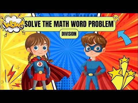 Solve 10 Division Word Problems | Fun Math Explained Simply ✅ | Safe Place