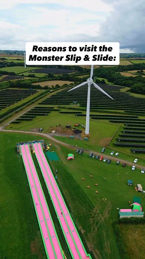 Just over 1 week to go and we don’t want you to miss out! Why not come and visit this bank holiday? | Monster Slip and Slide