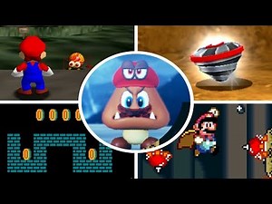 Evolution of Underground Levels in Mario Games (1985 - 2018)