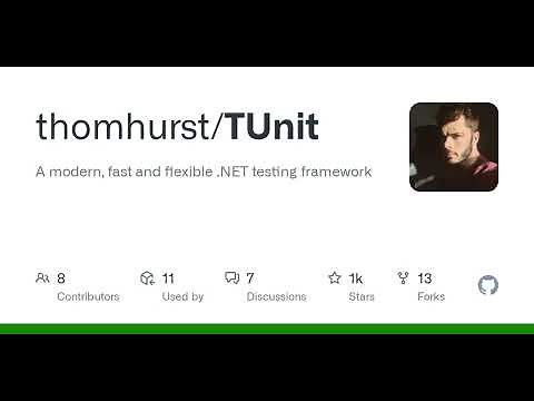 GitHub - thomhurst/TUnit: A modern, fast and flexible .NET testing framework