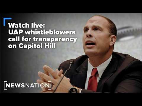 David Grusch Returns to Congress - UFO whistleblower, lawmakers aim to declassify UAP files