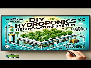 Hydroponics Training - Episode 15 (DIY Hydroponic Recirculating System)-Hydroponic Farming Training