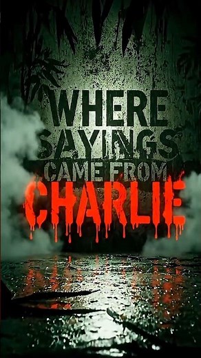 🎖️ CHARLIE Explained | The Vietnam Code Word That Became a Legend | Where Sayings Came From #Shorts