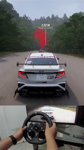 This Subaru WRX 2022 Is EXTREMELY POWERFUL to Drive! 😱🔥 #Shorts