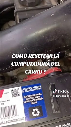 COMO RESETEAR COMPUTADORA DEL CARRO? #drmecanica #mecanico #mecanica #electronica #electronicaautomotriz #mecanicaautomotriz