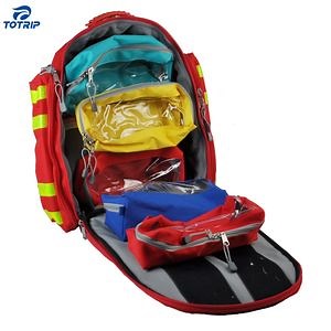 [Hot Item] Empty First Responder Trauma Backpack Bag for Fireman