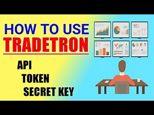 How to use tradetron || tradetron api key || tradetron by intraday player || intraday player.
