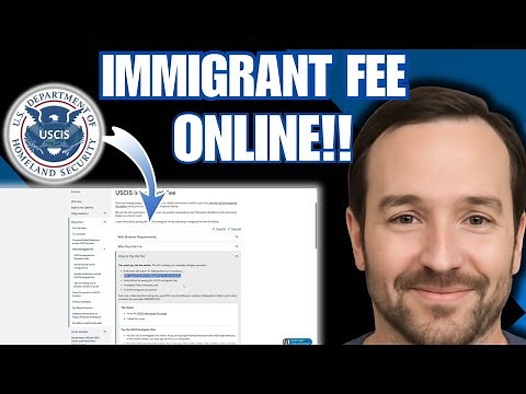 How To Pay USCIS Immigrant Fee Online 2026