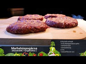 Készíts hamburgert házilag - recept