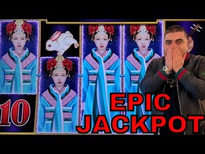 OMG Epic JACKPOT On High Limit Dragon Link Slot Machine