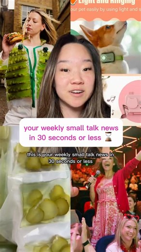 Your weekly small talk news: share this with someone at work or school #smalltalk #conversationtips