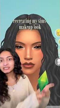 SIMS 4 MAKEUP TUTORIAL #sims4