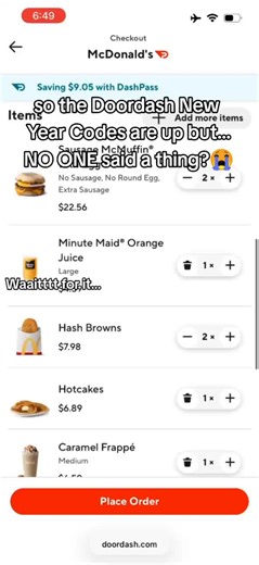 1️⃣40% Off — RESET7QL This one can take around 40% off, though it really depends on the account. Some people get it to apply right away, others can’t — but it’s still worth testing because the savings are solid when it works. 2️⃣$200 Credit — once per account (my fave ⭐️) You can claim this through dashbites.store. It’s a one-time credit that covers a big chunk of an order, and it’s honestly one of the most helpful options. Full details are in my pinned video. 3️⃣50% Off — 2026AU Meant to give a