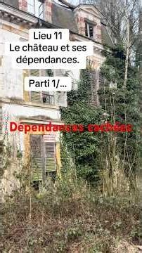 On a trouvé les dépendances de ce château abandonné…