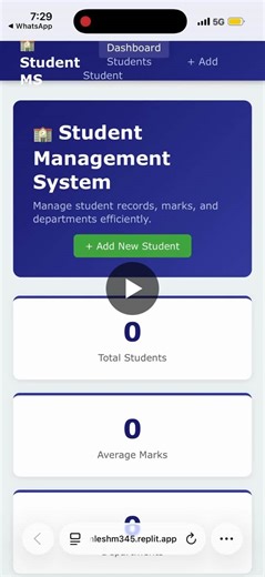 #python #flask #webdevelopment #mysql #studentmanagement #projects #learning #developers | Kamlesh Mali