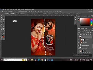 How To Create Wedding Album Design in Photoshop #WeddingAlbumDesign