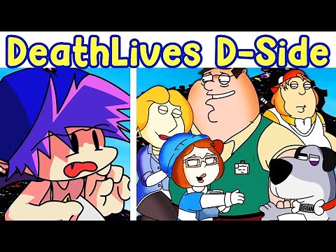 FNF DARKNESS TAKEOVER - DEATH LIVES D-SIDES (New Story, New Animation) // Pibby Corrupted Family Guy