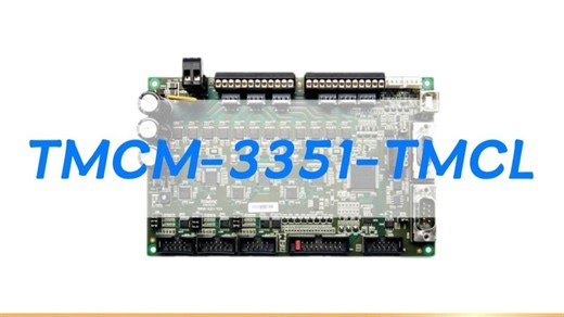 三轴同步控制难？TMCM-3351一块模块搞定 S 形加减速与闭环 #电机驱动#步进电机#驱动模块# Trinamic