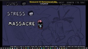 Massacre V3 Remastered [My Version] Mod for Friday Night Funkin' | FNF Mods