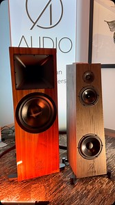 1.4K views · 272 reactions | Checking out these awesome new speakers from Norway @o_audio_official These are a ton of fun and the cabinet finish and color is so clean! #soundup #oaudio #floridainternationalaudioexpo #hifi #horns | Woodys Soundup | Facebook