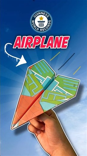 Make World Record Paper Airplane Tutorial 🏆
