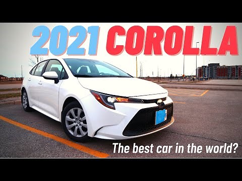 2021 Toyota Corolla LE - THE BEST CAR IN THE WORLD?! [Review]