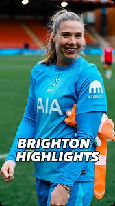 7.7K views · 7.6K reactions | Highlights: Spurs Women 1-0 Brighton  | Tottenham Hotspur Women | Facebook