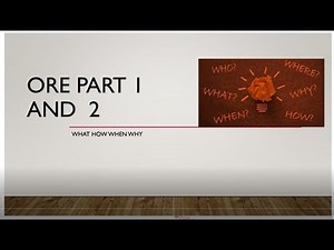 ORE/LDS/MEMBERSHIP EXAM PART 1 AND 2