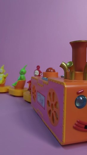 Join Teletubbies on Tubby Custard Train Ride with Sound and Light