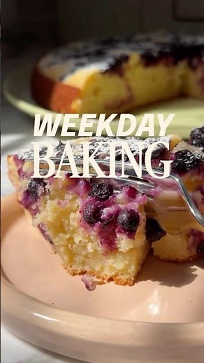 Weekday Baking, Day 6: Lemon Yogurt Cake!