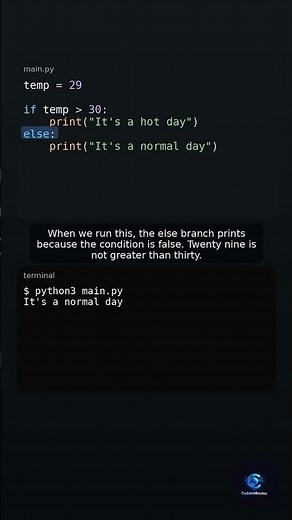 Python 3 if/else tutorial