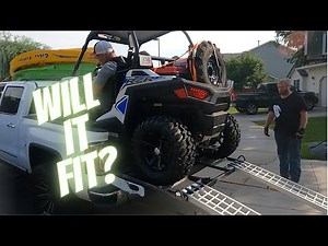 DIY Truck Bed Extender for Hauling a RZR Side by Side