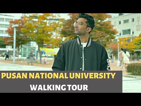 Walking Tour Pusan National University Campus | South Korea | 부산대학교 |